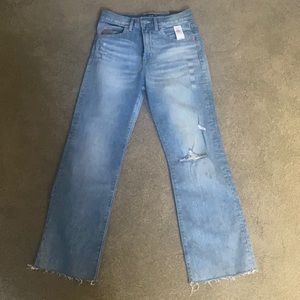 Gap high rise ankle flare jeans NEW W tags